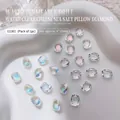 Diamantes de imitación para uñas iridiscentes cristales aurora para decoración - Estilo Almohada (G1301) / 1 Pieza (G1301 Almohada-8x10mm)
