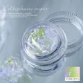 Iridescent aurora laser cellophane shards for nail art, Japanese style variant 5# - Japanese Laser Style 5#(zqsp0468-01)