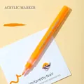 Feutre acrylique orange vif pour le nail art et les designs de manucure DIY pros - Orange