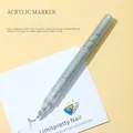Marqueur acrylique argenté professionnel pour les dessins d'art d'ongles détaillés - Argent