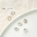 6x8mm ovale spitze Rückseite Kristall Strasssteine für Nagelkunst Deko, 1 Stück Set - Oval Stil / 6*8mm (1 Piece)