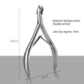 Professional stainless steel cuticle nippers for precision dead skin removal and nail care - Cuticle Nipper (D13)