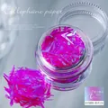 Iridescent magenta shredded cellophane shards for nail art decoration style number thirteen - Japanese Laser Style 13#(zqsp0468-01)