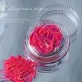 Aurora laser irregular cellophane fragments for nail art in pink purple finish - Japanese Laser Style 15#(zqsp0468-01)