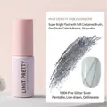 Professional high density glitter silver nail gel for line drawing and fine art, N004 - Fine Flash Silver (N004)