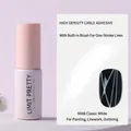 Professional high density spider gel nail polish in N006 Classic White for nail art - Classic White (N006)