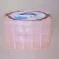 Portable 3-layer 30-grid pink plastic storage box for organizing cosmetics and toys - Extra Large Multi-Layer / Orange