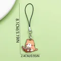 Detailopname van een schattige lezende kattenhanger met 8,1 cm totale hoogtemaat - Lezende Oranje Kat Stijl (LS672)