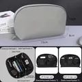 Gray digital organizer bag for cables, power banks and tech accessories - Digital Storage Bag (B5-2628) / Gray