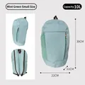 10L mint blue small size outdoor folding backpack for travel and hiking 39x22x11cm - Small (10L) / Mint Green