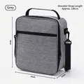 Bolsa gris de almacenamiento de viaje con correa ajustable de 130 cm para maleta - Gris