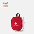 Piccola borsa di pronto soccorso rossa compatta per l'emergenza medica e lo stoccaggio - Taglia S / Rosso