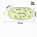 Borsa da nuoto impermeabile 3L verde chiaro con stampa limone per sport e viaggi - Stampa a Limone / Piccolo (3L) / Giallo