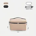 Beige isolierte Picknicktasche, Größe M, mit verstellbarem Schultergurt für Reisen - Größe M / Khaki