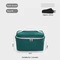 Große dunkelgrüne isolierte Picknicktasche Größe M mit verstellbarem Schultergurt - Größe M / Dunkelgrün