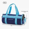 Blaue wasserdichte Schwimmtasche für Kinder mit Maßen 35x18x17cm. - Blau