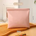 Portable pink mini storage pouch for lipstick and small accessories, 12x11cm size. - S / Pink