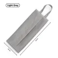 Light gray portable waterproof travel storage bag for underwear and socks, 26x10cm - Light Gray