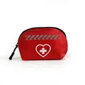 Kit di pronto soccorso portatile rosso impermeabile per escursioni e campeggio - Set da 6 / Rosso