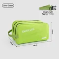 Large capacity lime green sports gym bag with adjustable 117cm shoulder strap for travel - Green
