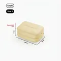Khaki expandable travel compression packing cube size S with 30x20cm dimensions - S / Khaki