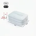 Grey size M expandable travel packing cube with compression feature for luggage - M / Gray