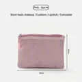 Pink mesh travel storage bag size M for makeup and beauty essentials - M / Pink