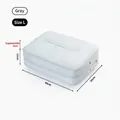 Large grey expandable compression travel packing cube for efficient luggage organization - L / Gray