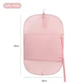 Pink foldable garment storage bag with 89x58cm dimensions for closet organization. - Girl Pink / 89x58cm / Pink