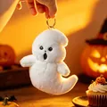 Adorabile portachiavi fantasma in peluche bianco per borse di Halloween e decoro festivo - 15cm / Stile Fantasma 2