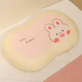 Ergonomic cooling memory foam neck pillow with a cute rabbit design and 3D dot texture. - 53x34x10cm / Rabbit