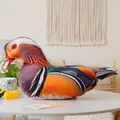 Realistic mandarin duck shaped plush pillow with vibrant digital printing - Mandarin Ducks