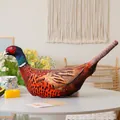 Lifelike pheasant plush toy bird shaped pillow for creative home and kids room decor - Pheasant