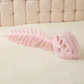 Rosa Tyrannosaurus Rex Skelett Plüsch-Kopfbedeckung für Kostüme und kreative Geschenke - Dinosaurierkopf und Skelett (Erwachsene) / 115cm/Silent Version / Rosa