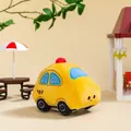 Cute yellow cartoon plush taxi car toy for kids comforting gift - Yellow Sports Car / 11cm