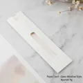 Umweltfreundliche weiße Papierkarte mit Fensterausschnitt für Geschenkstift-Boxen - Fenster-Stil / Weiß
