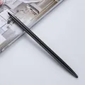 Elegant slender gunmetal metallic twist-action ballpoint pen for business office - 0.7mm Bullet Tip / Gun Black