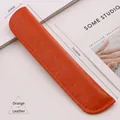 Funda protectora minimalista de cuero PU naranja para lápiz óptico o táctil nuevo - Naranja