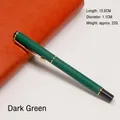 Dark green 801 metal copper sign pen with gold accents for business gifts - Dark Green