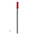 Red metal ballpoint pen refill 11.2cm rollerball ink core for office signature pens - 100 Packs / Red