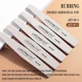 Professional 100/180 grit double-sided nail file set for precision shaping and manicure - Rhombus Nail File / 5 Pcs Set