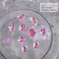 Irregular aurora pink candy ice cube nail rhinestones for creative nail art design - Aurora Transparent Pink (C11-3) / 10 Pieces/Pack