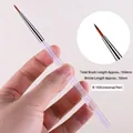 Professional model B-103 aurora nail art liner brush with 10mm fine synthetic bristles - Universal Liner Brush (B-103) / Bristle Length Approx 10mm