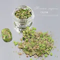 Paillettes per unghie esagonali verde frutta per nail art e manicure estiva professionale - 06# (Verde Frutta)