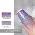 Dreamy opal temperature changing glitter nail gel polish in shade N.04 for professional DIY - 04 Opal Temperature Change