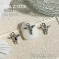Silver angel cherub nail art charms for elegant and luxury manicure decoration set - Little Angel(G631#) / 11.4x10mm (1 Piece/Pack)