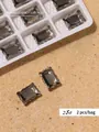 Elegant champagne rectangular flat back nail art rhinestones with magic mirror effect - Irregular Flatback Drill (28#)