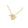 Close-up of gold OT toggle clasp with pave rhinestones for jewelry making and necklace DIY. - Rhinestone Row Bar Style (050 Gold)