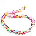 Detailed macro view of colorful polymer clay beads in various food and candy shapes - 40Pcs Pack / Food & Dessert Shapes (2)