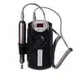 Portable professional nail drill machine model STE 101 in sleek black - Electric Drill Only / Black